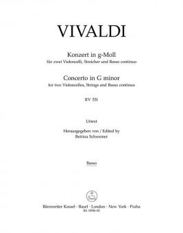 Concerto en sol mineur RV 531 