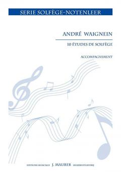 10 Etudes de solfège (2, 5 ou 7 clés) 