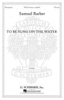 To Be Sung On The Water Op.42 No.2 