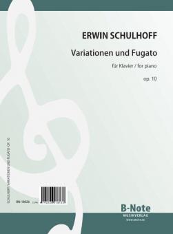 Variations et fugato sur un thème propre pour piano op.10 