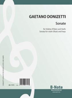 Sonate pour violon (flûte) et harpe 