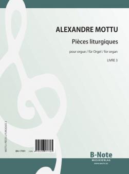 Pièces liturgiques pour orgue (livre 3) 