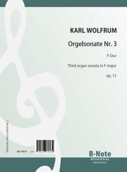 Troisieme Sonate pour Orgue op.15 