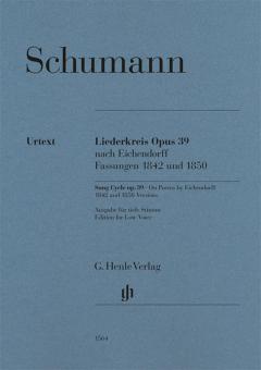 Song Cycle op. 39 on Poems by Eichendorff - 1842 and 1850 Versions 