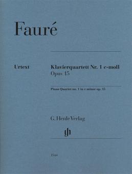 Piano Quartet no. 1 in c minor op. 15 