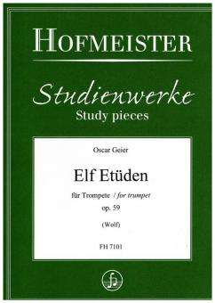 11 Etüden op. 59 