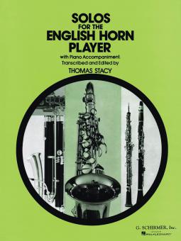 Solos For The English Horn Player With Piano 