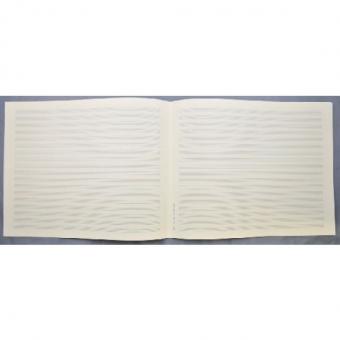 Notenpapier Quart-Format quer (34x27) 18 Systeme 