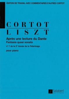 Apres Une Lecture Du Dante pour Piano Fantasia Qu 