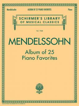 Album Of 25 Piano Favorites 