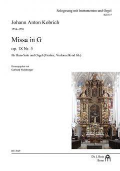 Missa in G op. 18 Nr. 5 M 