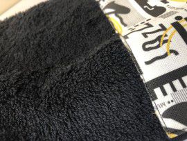 Handtuch schwarz, Jazz 
