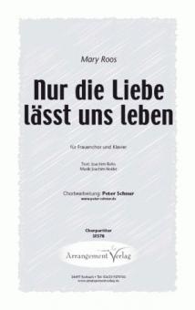 Nur die Liebe lässt uns leben 