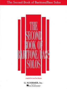 The Second Book of Baritone/Bass Solos 