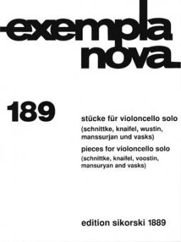 Stucke For Solo Cello 