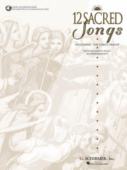 12 Sacred Songs High Voice 