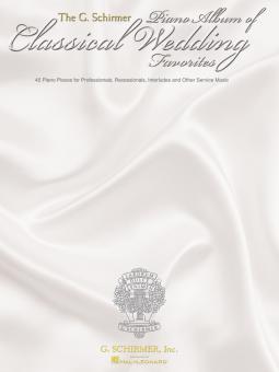 G. Schirmer Piano Album Of Classical Wedding Favorites 