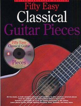 50 Easy Classical Guitar Pieces 