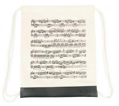 Drawstring bag notelines 