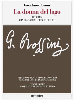 La Donna Del Lago Opera Vocal Score Based On Critical Edition It Only 