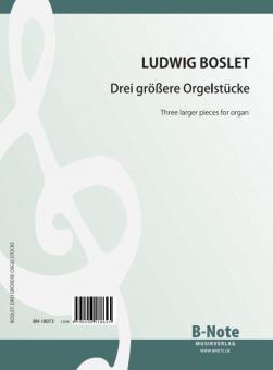 Trois pièces pour orgue 