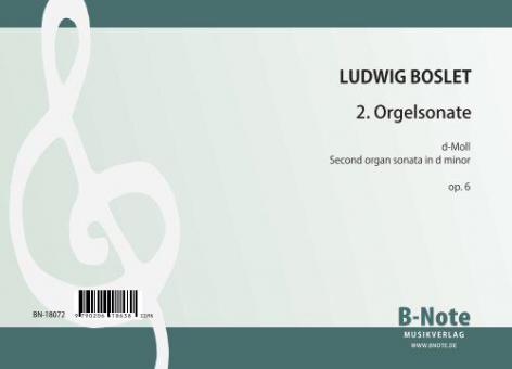 Deuxième sonate pour orgue en ré mineur op.6 