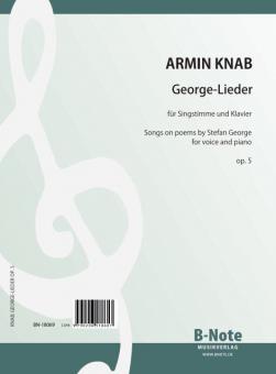 Chansons op. 5 