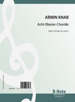 Huit chorales pour piano 