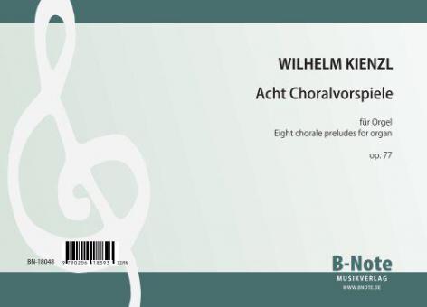Huit prélude-chorales op.77 