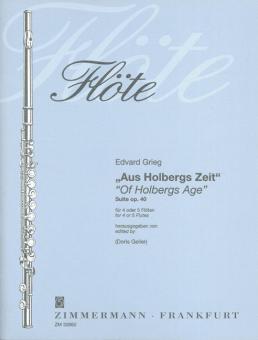 Of Holbergs Age op. 40 Standard