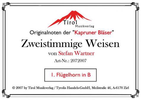 Zweistimmige Weisen 