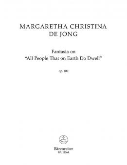 Fantasia on "All People That on Earth Do Dwell" op. 109 Standard