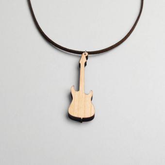 Halskette E-Gitarre Ahorn 