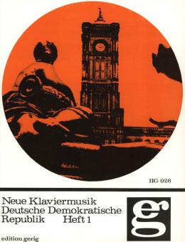 Neue Deutsche Klaviermusik DDR Heft 1 