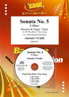 Sonata No. 5 E Minor Standard