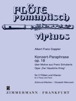 Paraphrase de Concert sur des motifs de l'opéra Les Conjurés de Franz Schubert op. 18 