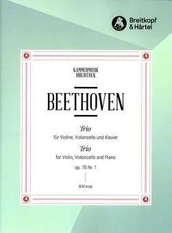 Trio D major op. 70 Nr. 1 