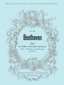 Trio E flat major op. 70 Nr. 2 