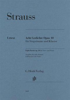 8 poèmes op. 10 