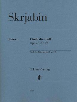 Etude en ré dièse mineur op. 8 no. 12 