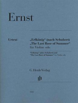 'Erlkönig' (d'après Schubert) - 'The Last Rose of Summer' 