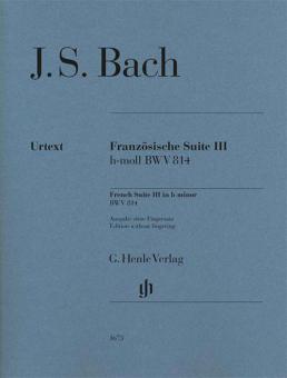 Suite française 3 en si mineur BWV 814 