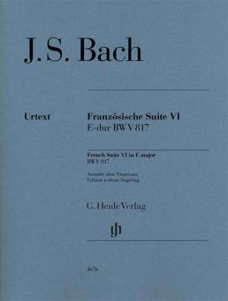 Suite française 6 en Mi majeur BWV 817 