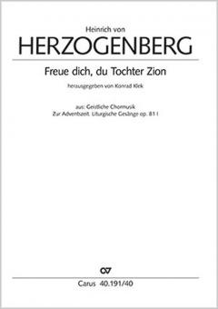 Freue dich, du Tochter Zion op. 81,I1 Download