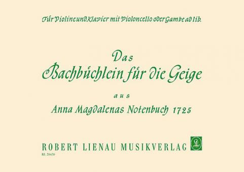 Le Petit Livre de Bach 