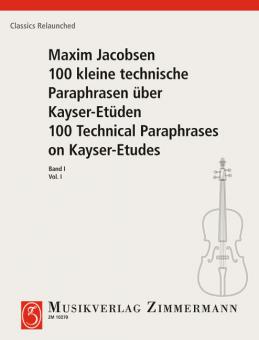 100 petites Paraphrases techniques sur les Etudes de Kayser Download