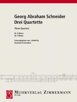 Trois quatuors sans op. 