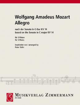Allegro d'après la Sonate en ut majeur Download