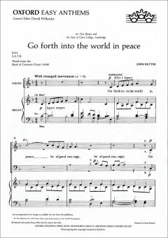 Go forth into the world in peace 