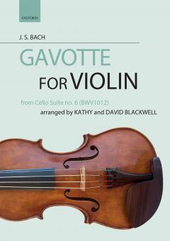 Gavotte: from Cello Suite No. 6, BWV 1012 
